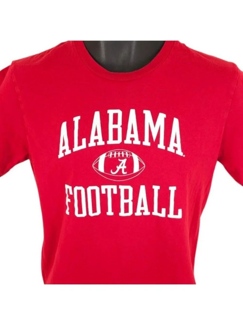 Alabama Crimson Tide Football T Shirt Womens Size Medium Red NCAA University